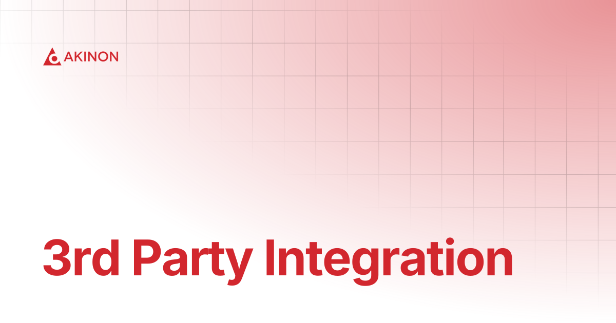 3rd Party Integration | Technical Guides | Docs