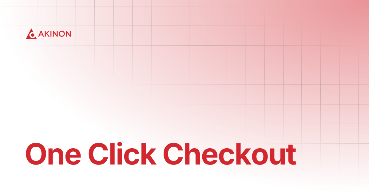 One Click Checkout | Technical Guides | Docs