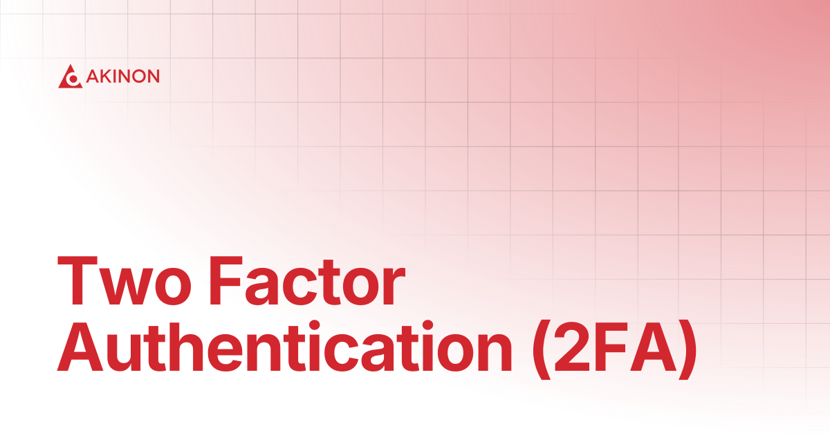 Two Factor Authentication (2FA) | Tutorials | Docs