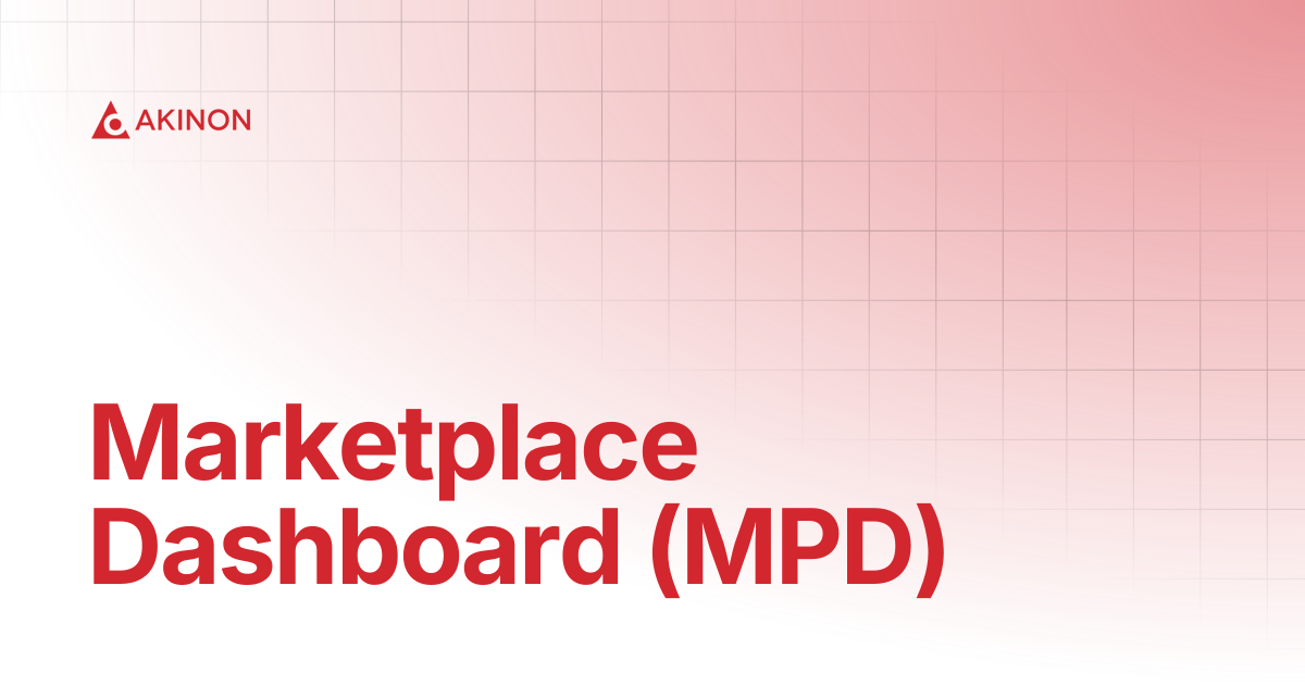 Marketplace Dashboard (MPD) | Docs